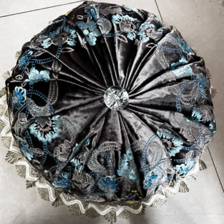 圆形抱枕客厅沙发靠垫飘窗床头靠枕护腰靠背办公室宿舍用时尚