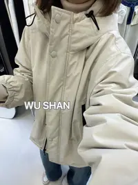 欧货•【冲锋衣羽绒服】SSJ  连帽收腰内里360定位冲锋衣羽绒服