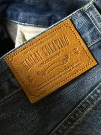 haolai creating Journeyman Pants Tacked刀割破坏牛仔裤-K55050