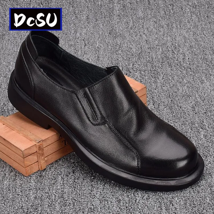 【香港DcSU&Shoes官方正品】男鞋夏季透气2025新款潮一脚蹬豆豆鞋子