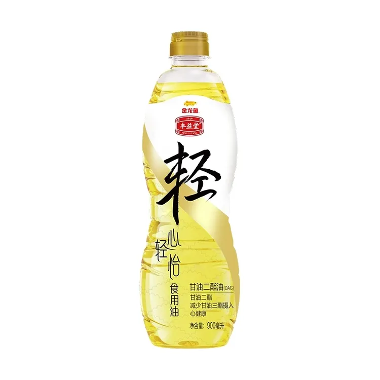 金龙鱼丰益堂心轻怡甘油二酯油900ml食用油瓶装