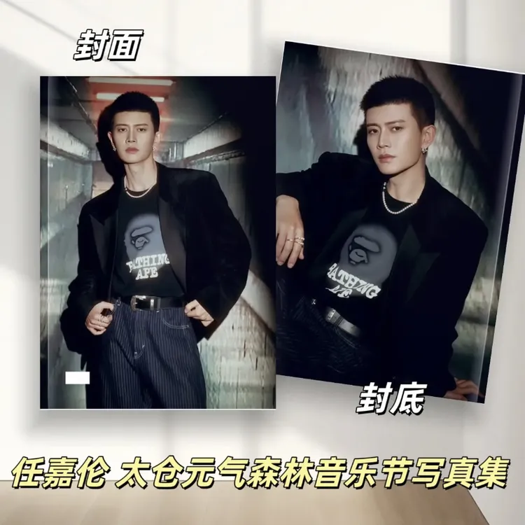 任嘉伦太仓元气森林音乐节写真集 纪念册任嘉伦26年台历
