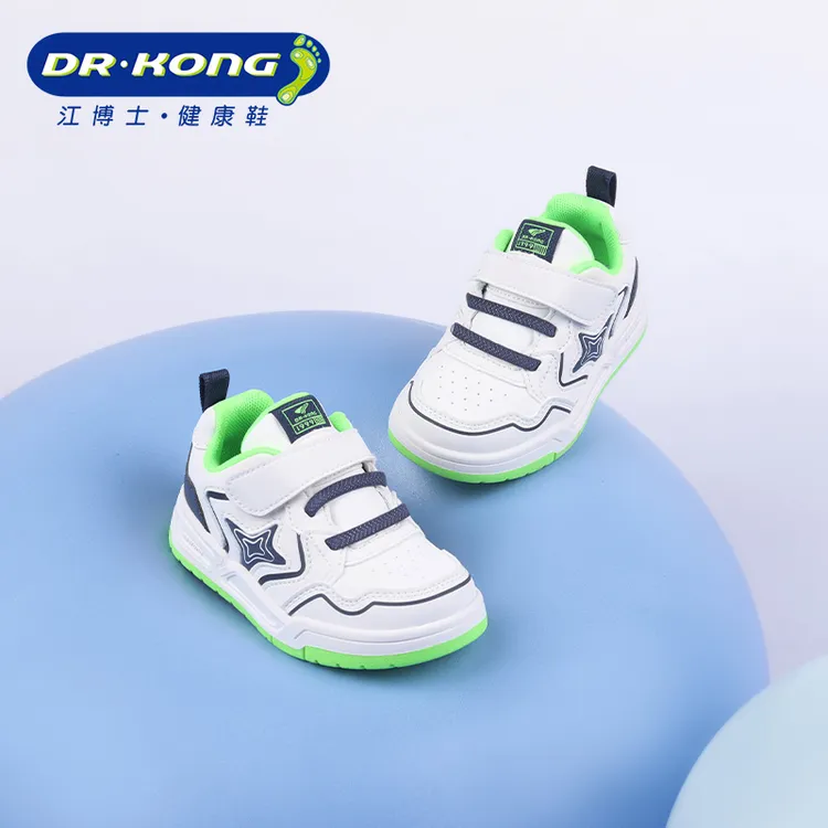 Dr.Kong/江博士童鞋秋季男童二段防滑防水休闲板鞋学步鞋B1404421