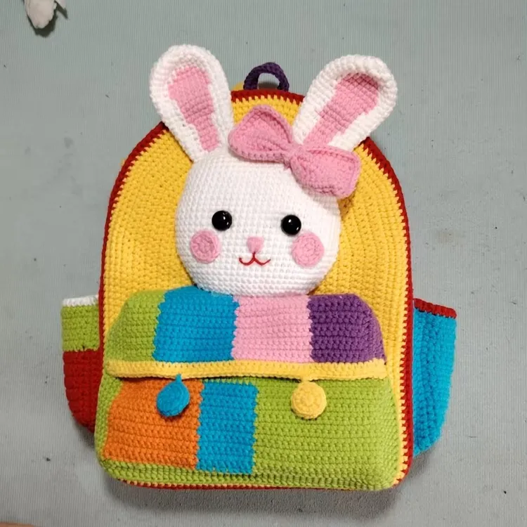 彩虹兔子背包视频教程