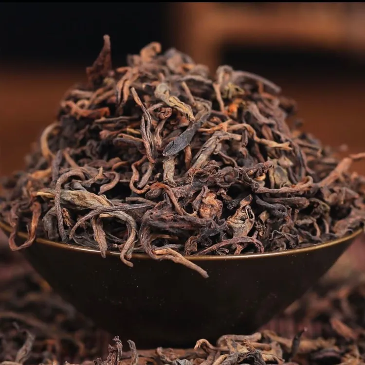 陈香耐泡醇厚口感茶叶云南冰岛普洱茶熟茶醇香陈香散茶500克*2袋 