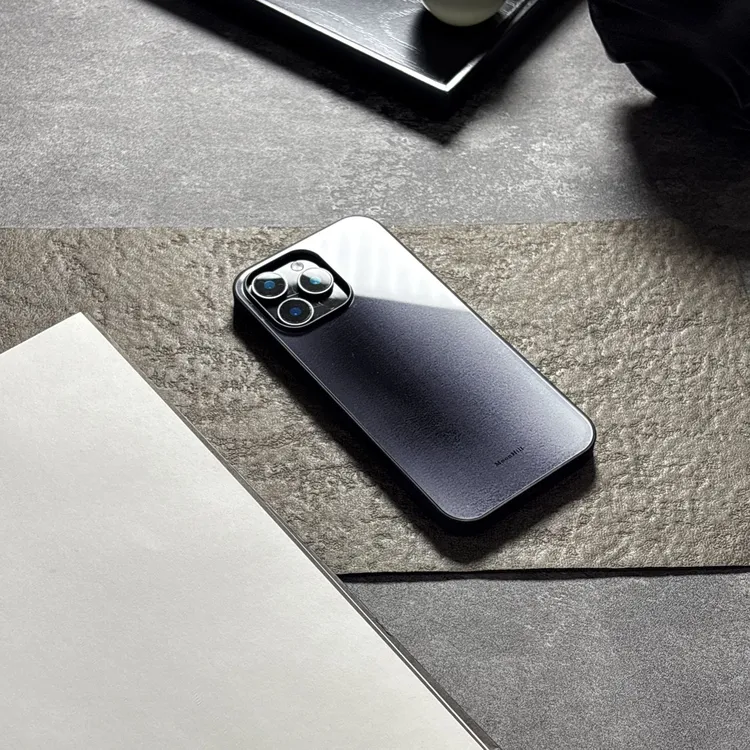 《墨痕素尘》新中式适用于iPhone17苹果17air/16promax高级感手机壳