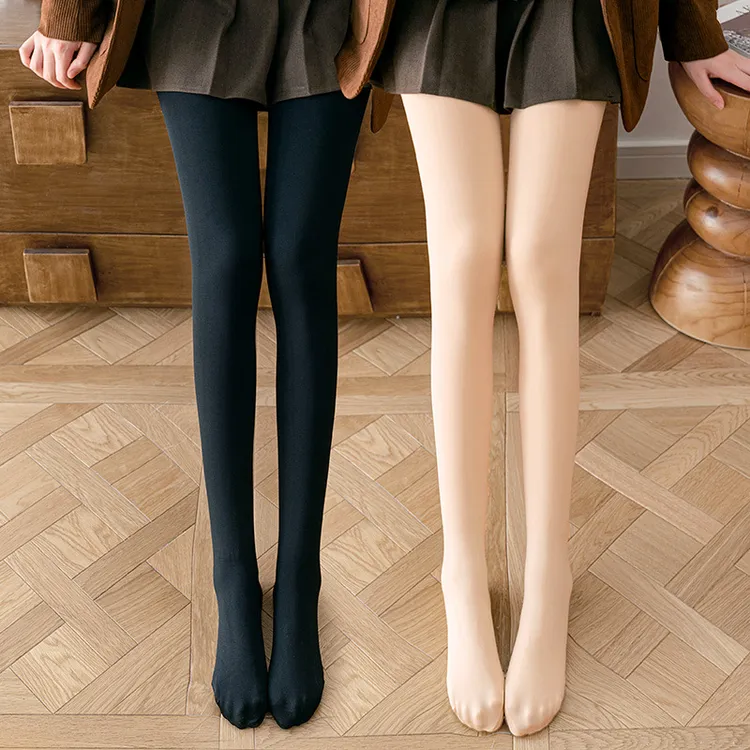 【新人福利】秋冬加绒一体裤新人专享光腿神器高弹力面料防勾丝保暖