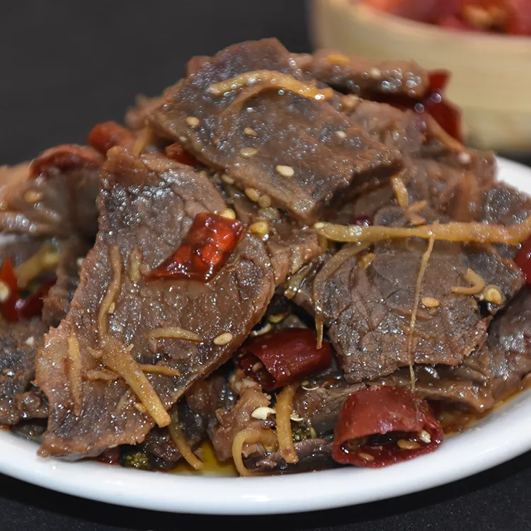  重庆开州特产椒麻牛肉片150g即食真空卤味熟食牛肉微辣麻辣味
