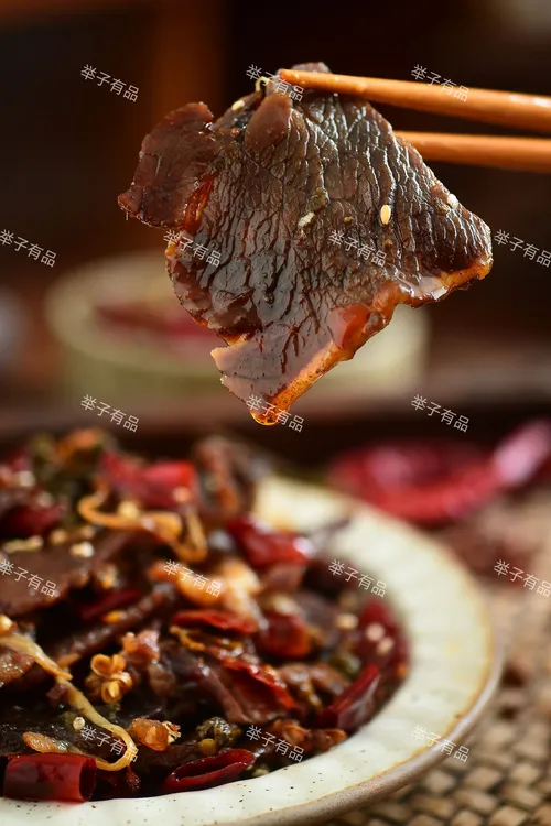【椒麻牛肉】重庆美食开州特产手工制作麻辣鲜香现炒现卖