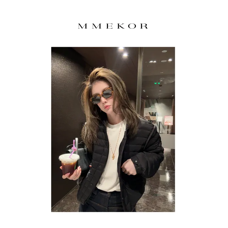 MMEKOR“安心鹅绒”羽绒服 2025新款秋款艺术先锋百搭外套 30555