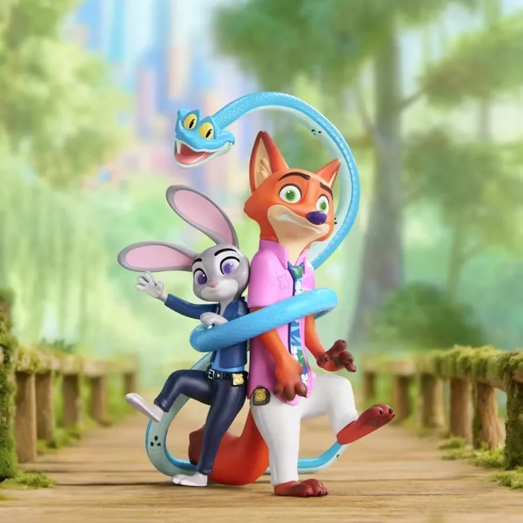 新品TOPTOY疯狂动物城2新旅程系列盲盒尼克朱迪疯狂动物城盲盒