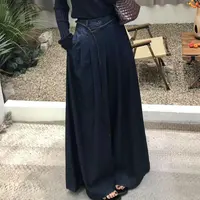 爆款经典版型系列 秋款高级感高腰显瘦休闲阔腿裤高级坠感甩裤女