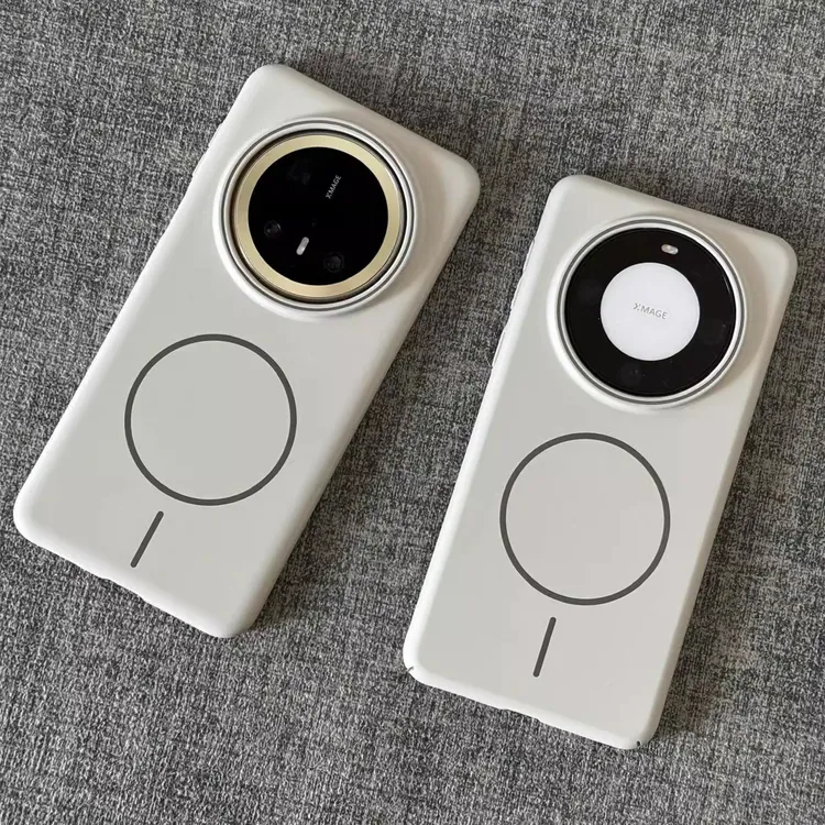 细磁吸圈磨砂肤感适用华为mate60pro手机壳Mate70pro+超薄防新款