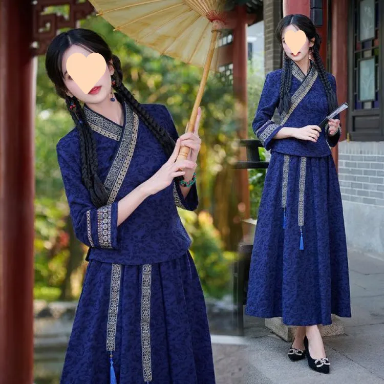 哥弟阿玛施正品2025年春新款中国风复古民国风小上衣旗袍修身显瘦