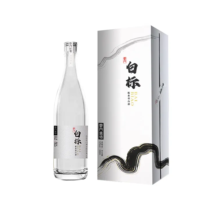 云门酱酒【云门酱酒】白标大曲坤沙酱香型白酒自饮53度500ml53%Vol