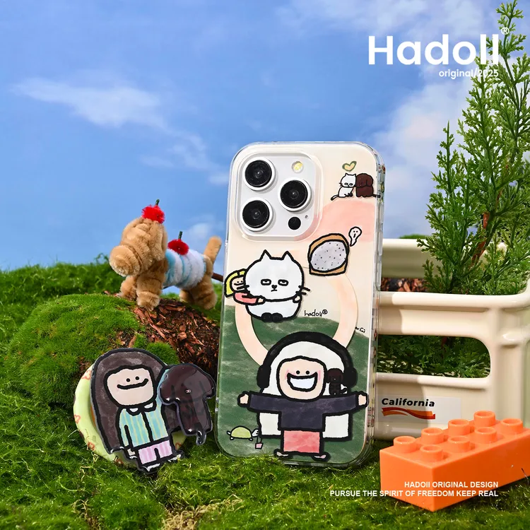 hadoii联名Aee&Cui系列手机壳之去郊游适用苹果16Promax 15 14Pro