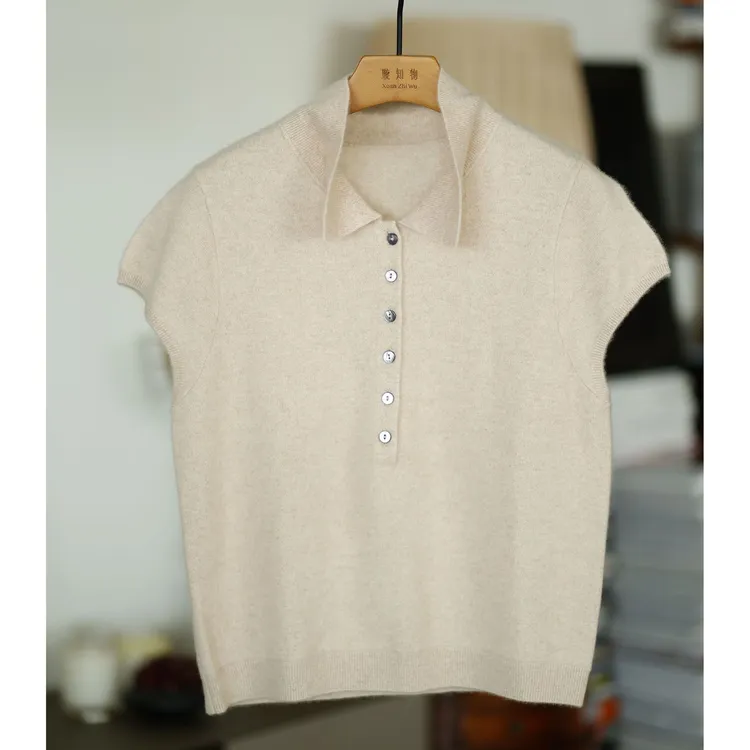 【周末织】「外斯特系扣背心」王璇原创设计