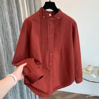 【全额运费补贴】独特显白高级感漂亮小衫时尚洋气百搭休闲纯棉长袖
