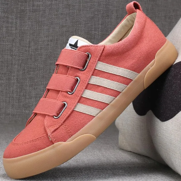 男士布鞋2025春秋新款潮流百搭鞋子男式运动休闲平底帆布鞋男款夏