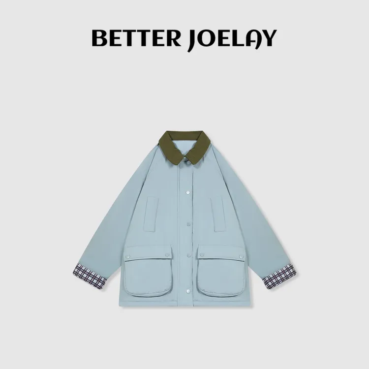 BETTER JOELAY-【尼斯的海】时尚棉服保暖百搭休闲通勤风Z4993