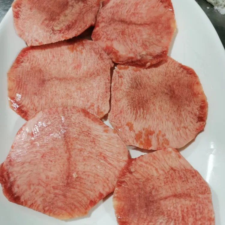 干水安格斯牛舌黑牛牛舌厚切牛肉烤肉火锅烧烤必爆品顺丰包邮