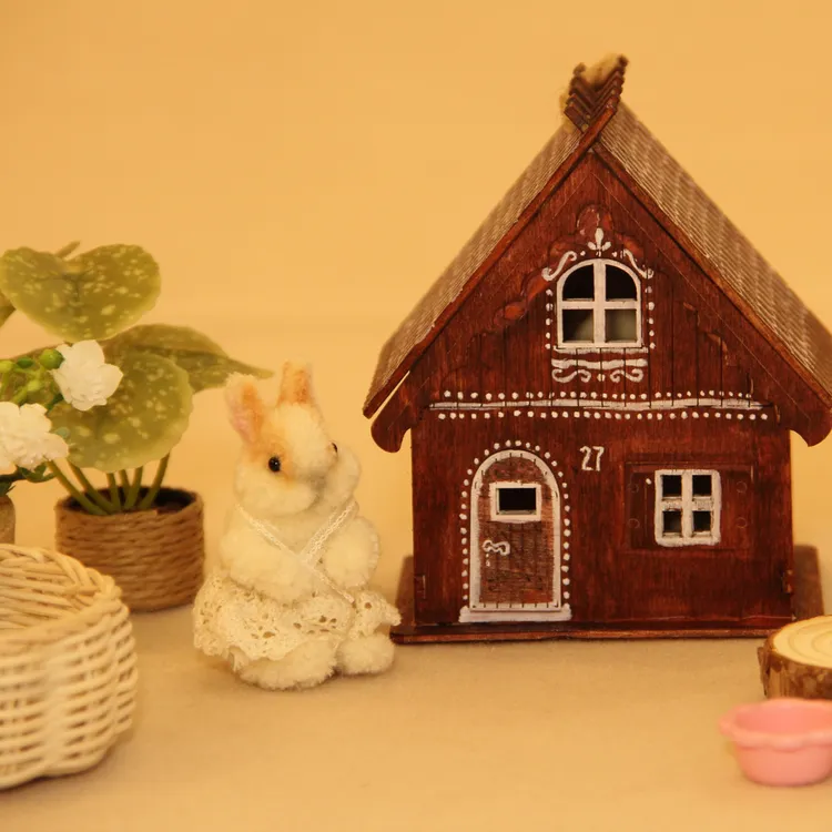 高颜值微缩扭扭棒手工diy可爱桌面小摆件成品送朋友的精美礼物