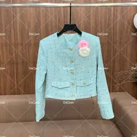DACPAN-“蓝眼泪”高定款粗花呢小香外套 2025/盼·PP 6182