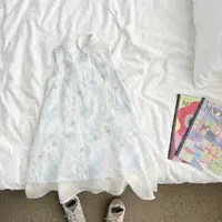 （现货）女童夏季洋气旗袍连衣裙女孩公主裙女宝无袖裙子QDQXW55336