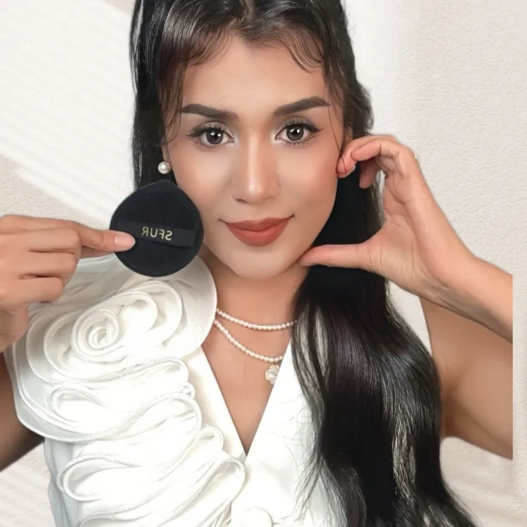 SFUR适合粉底液气垫的干湿两用不易吃粉不卡粉粉扑