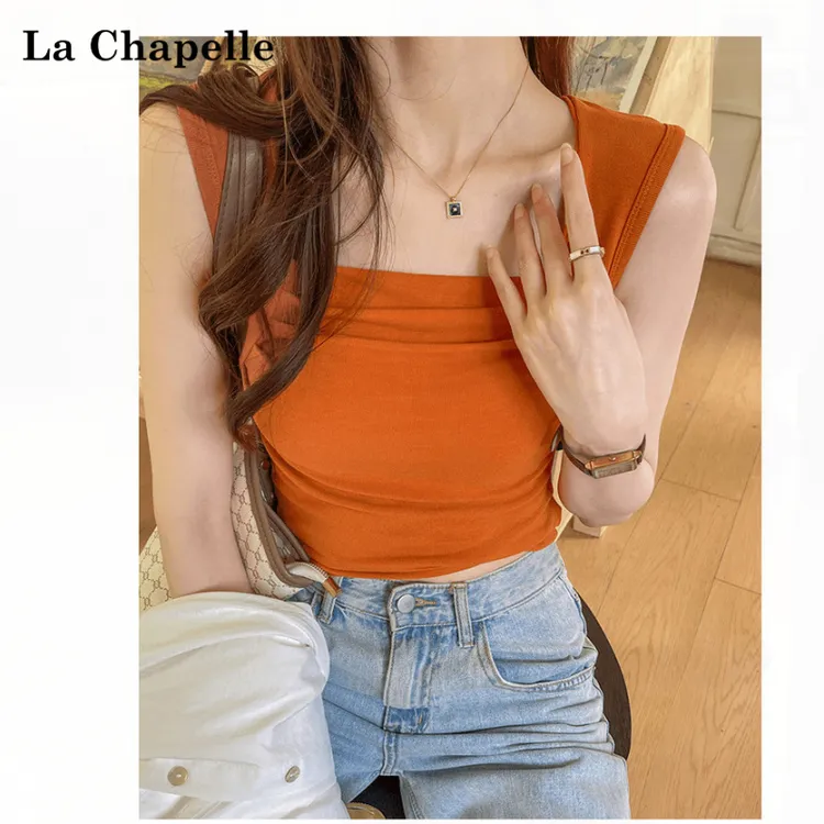 春夏季2025新款吊带背心女设计感外穿修身内搭百搭打底衫无袖上衣