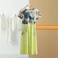 【半价q仓-唐长老自营】货号49926女装新款舒适时尚气质连衣裙