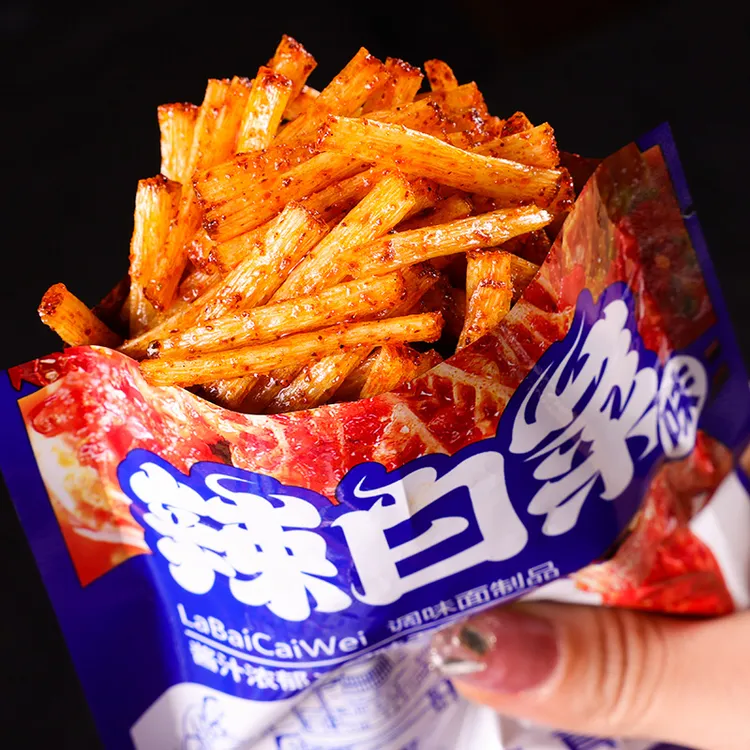颜雯丽辣白菜味调味面筋制品儿时怀旧麻辣解馋20g校园零食小吃
