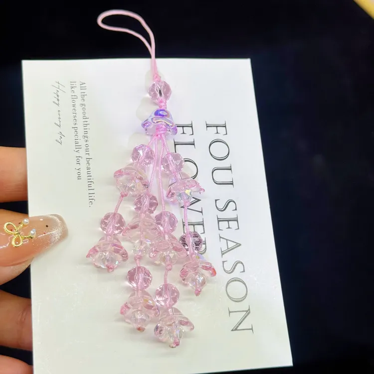 新中式手机挂饰女款手工通用挂件短款时尚包包装饰挂件吊坠挂绳