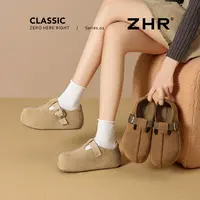 ZHR则则可爱大头4CM厚底勃肯鞋卡皮巴拉内增高休闲女鞋JT191+T