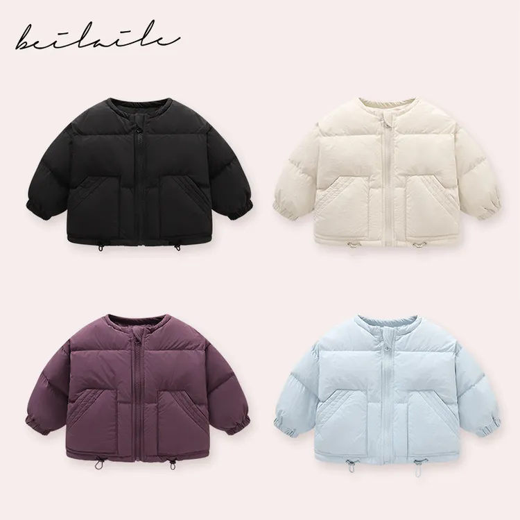 【三防石墨烯厚羽绒服 高充绒量】婴儿童衣服宝宝羽绒G25 ZJ