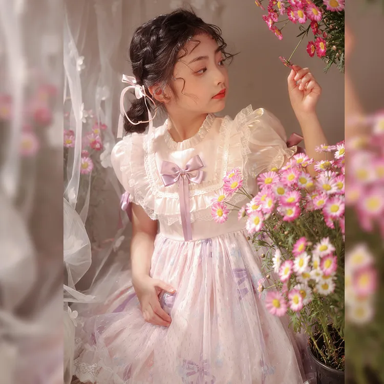 洛丽塔童公主裙2025款儿童lolita过日宴梦幻风裙