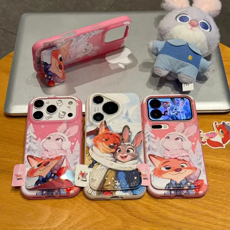 奥菲顿围巾朱迪尼克支架适用苹果17皮纹16手机壳华为vivo小米oppo