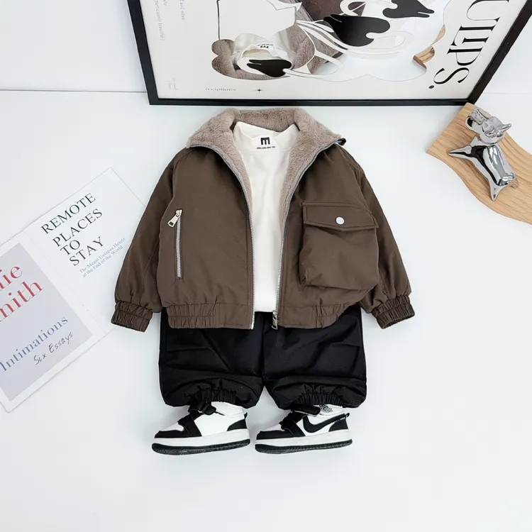 男童冬加厚外套秋冬款2025新款秋冬装儿童 WG28817 悠悠童话童装