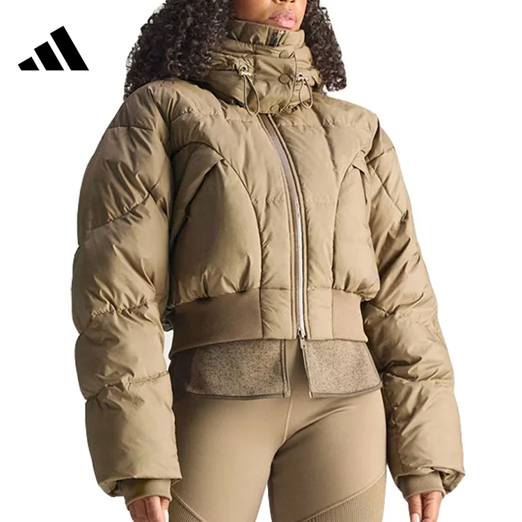 【劲浪体育】adidas阿迪达斯女子运动休闲棉服外套JM3652