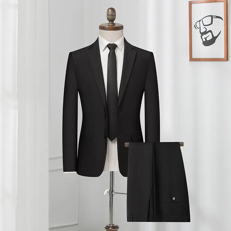 【断码福利】西服套装男士修身商务韩版正溯源好物裤脚需自行收边