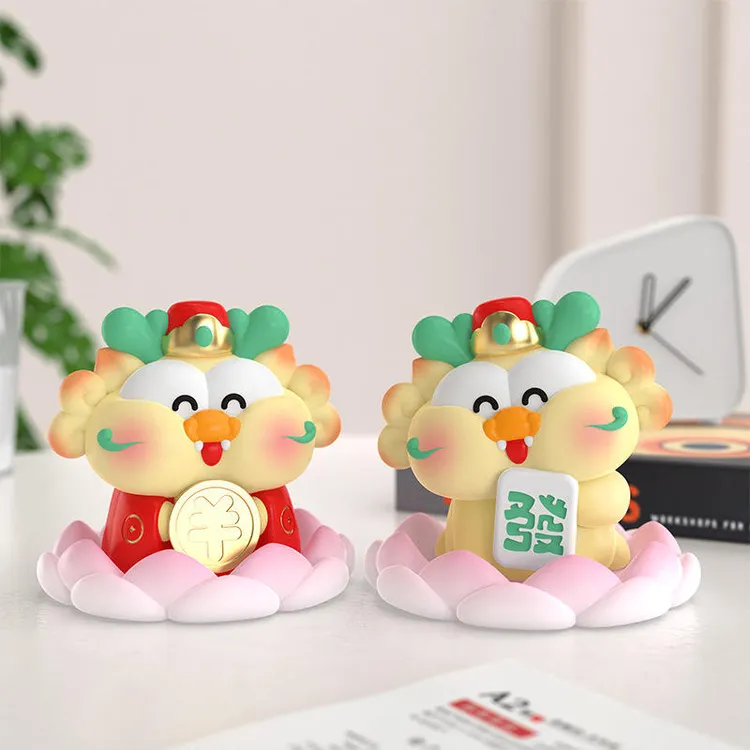 新年春节装饰礼物元旦礼品玄关过年家用客厅布置创意摆件手办可爱