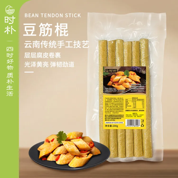 时朴豆筋棍豆皮200g（豆制品）豆腐豆腐皮
