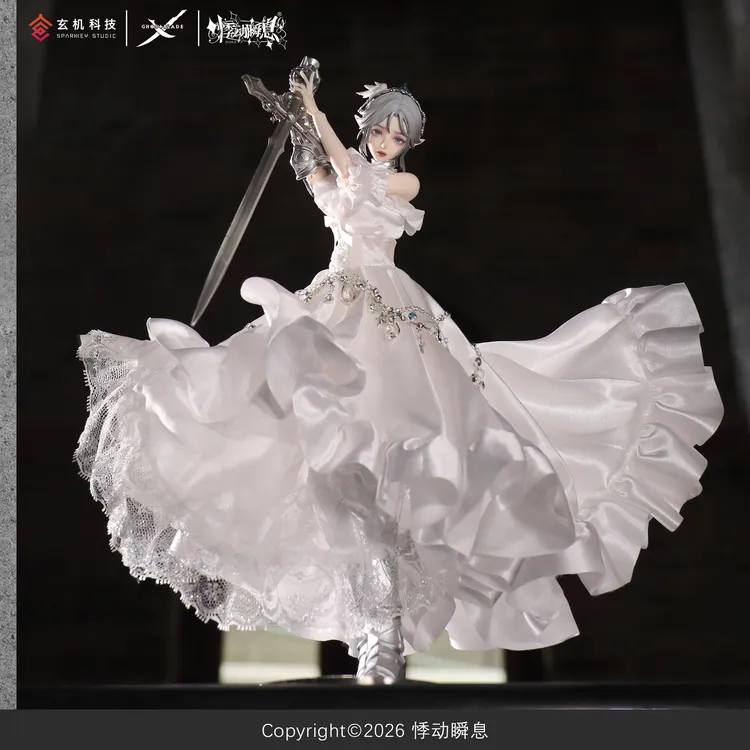 悸动瞬息官方新品鬼刀联名特六bjd女娃盲盒可动人偶摆件