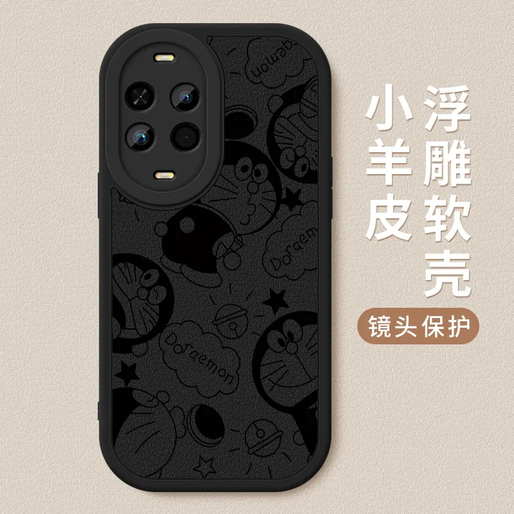 适用华为nova14活力版手机壳新款全包防摔创意小羊皮男女保护套