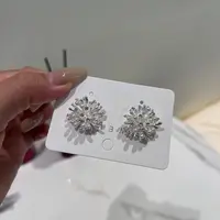 钛钢仿珍珠耳饰 李园家1号店-新款烟花时尚千金耳钉