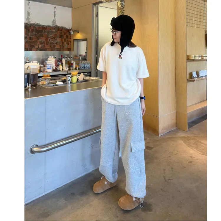 SEVENFUOO-加绒【口袋卫裤】冬款