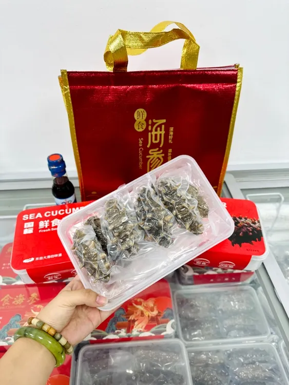 【大连辽刺参】即食海参500克/袋深海捕捞 开袋即食