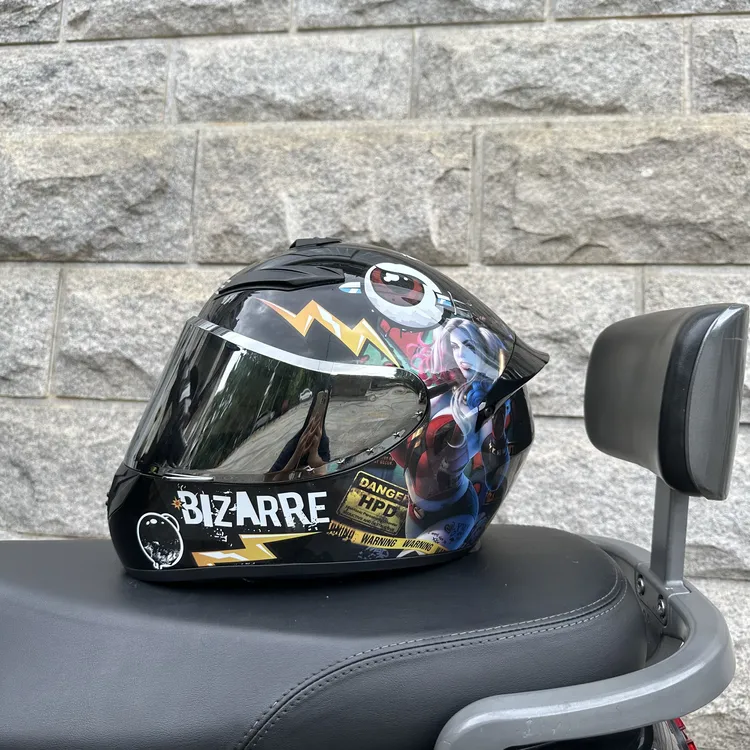 骑克新品3C认证骑行男女个性安全四季骑士蓝牙机车全盔透气安全帽