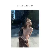 MMEKOR “金粉世家”针织衫 2025新款秋款智性通勤时髦上衣 30211