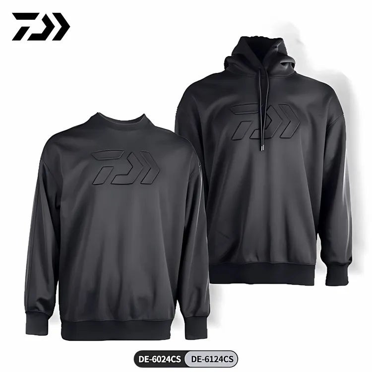 DAIWA达亿瓦 24秋冬DE-6024CS 圆领/6124连帽摇粒绒卫衣